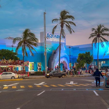 Suites Brisa Marina - Atras De Playa Regatas Y El Malecon, 6 Calles Del Acuario Veracruz Zewnętrze zdjęcie